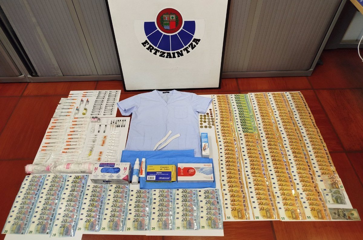 Detenidos dos hombres e investigada una mujer en Bilbao por operaciones estéticas ilegales.