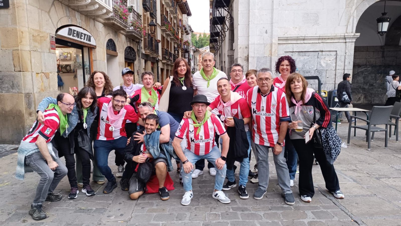 Celebración del Gipuzkoa Zurigorri en Arrasate