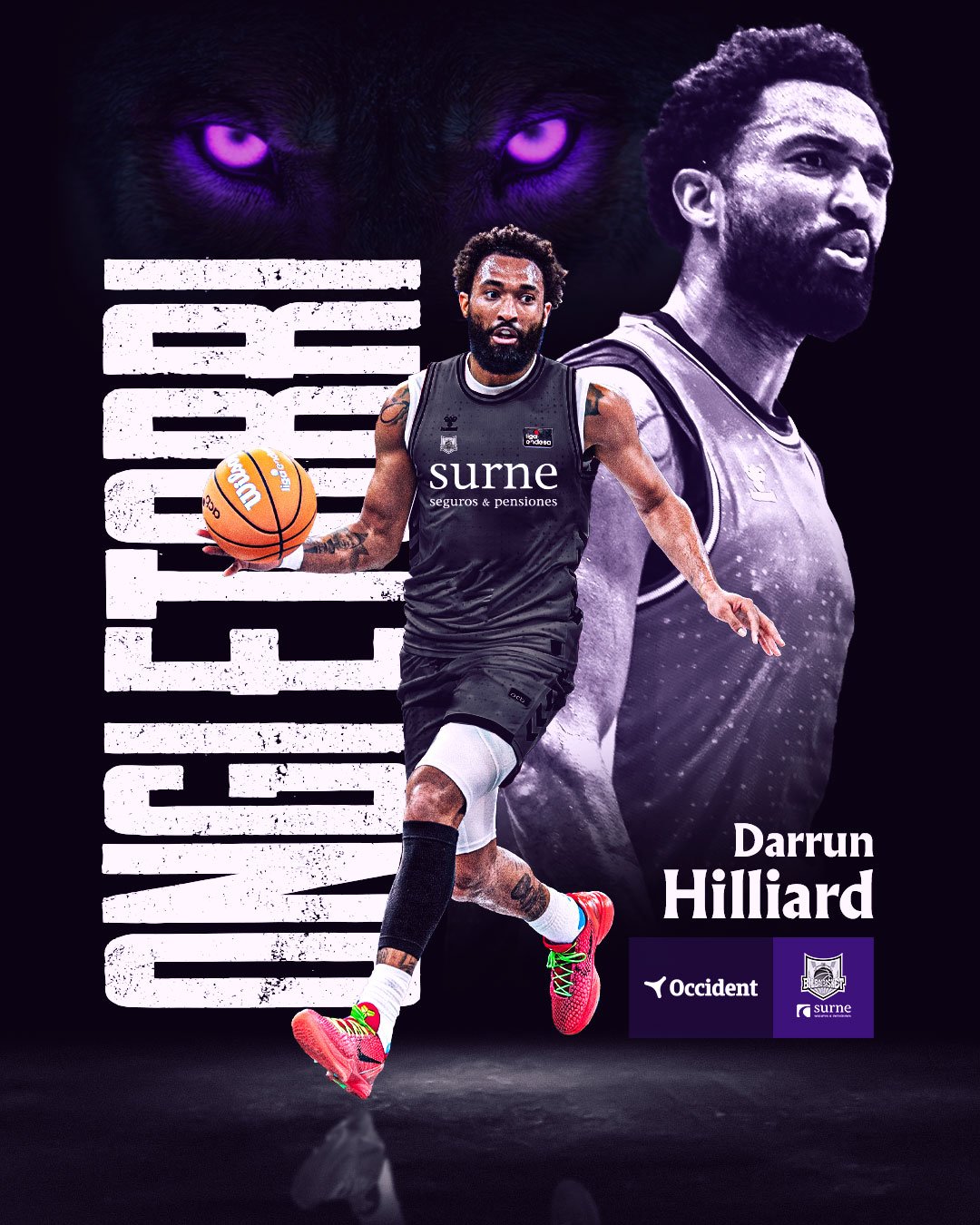 Darrun Hilliard, nuevo fichaje del Surne Bilbao Basket 25/26