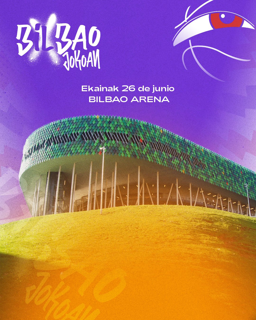 El desenlace de Bilbao Jokoan en el Bilbao Arena el jueves 26 de junio.