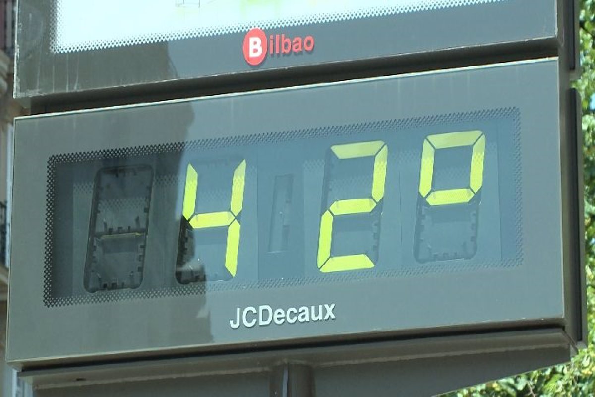 Zambrana registra la temperatura más alta de Euskadi: 35,6 ºC