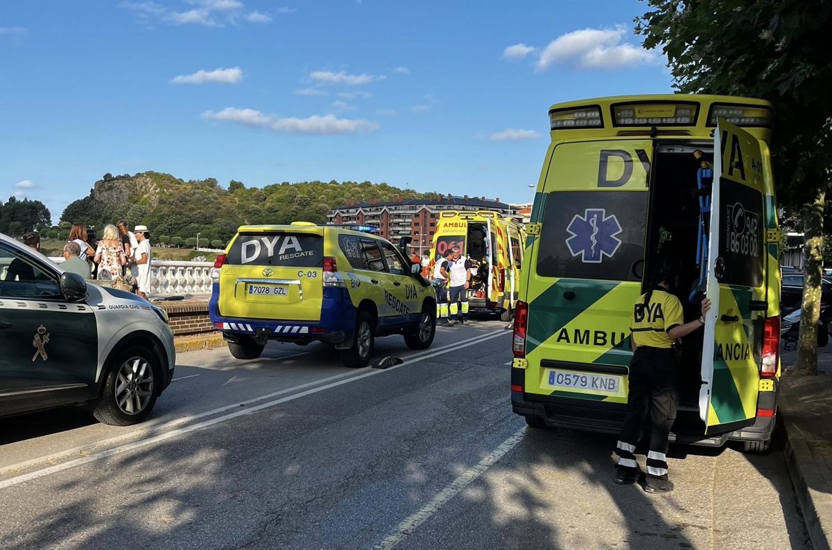 Fallece una bañista de 83 años en la playa de Brazomar de Castro Urdiales