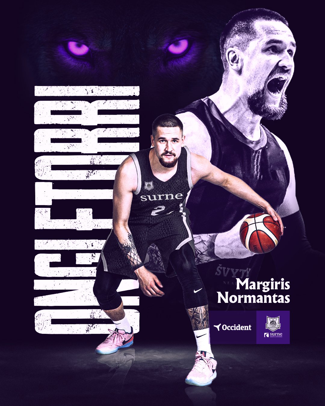 Margiris Normantas, refuerzo de Surne Bilbao Basket