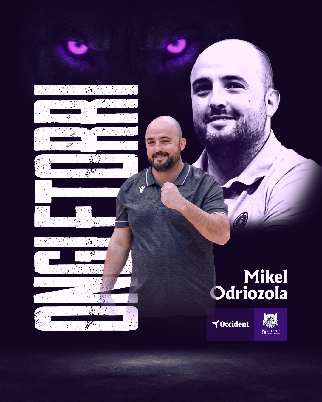 Mikel Odriozola, nuevo entrenador asistente de Surne Bilbao Basket