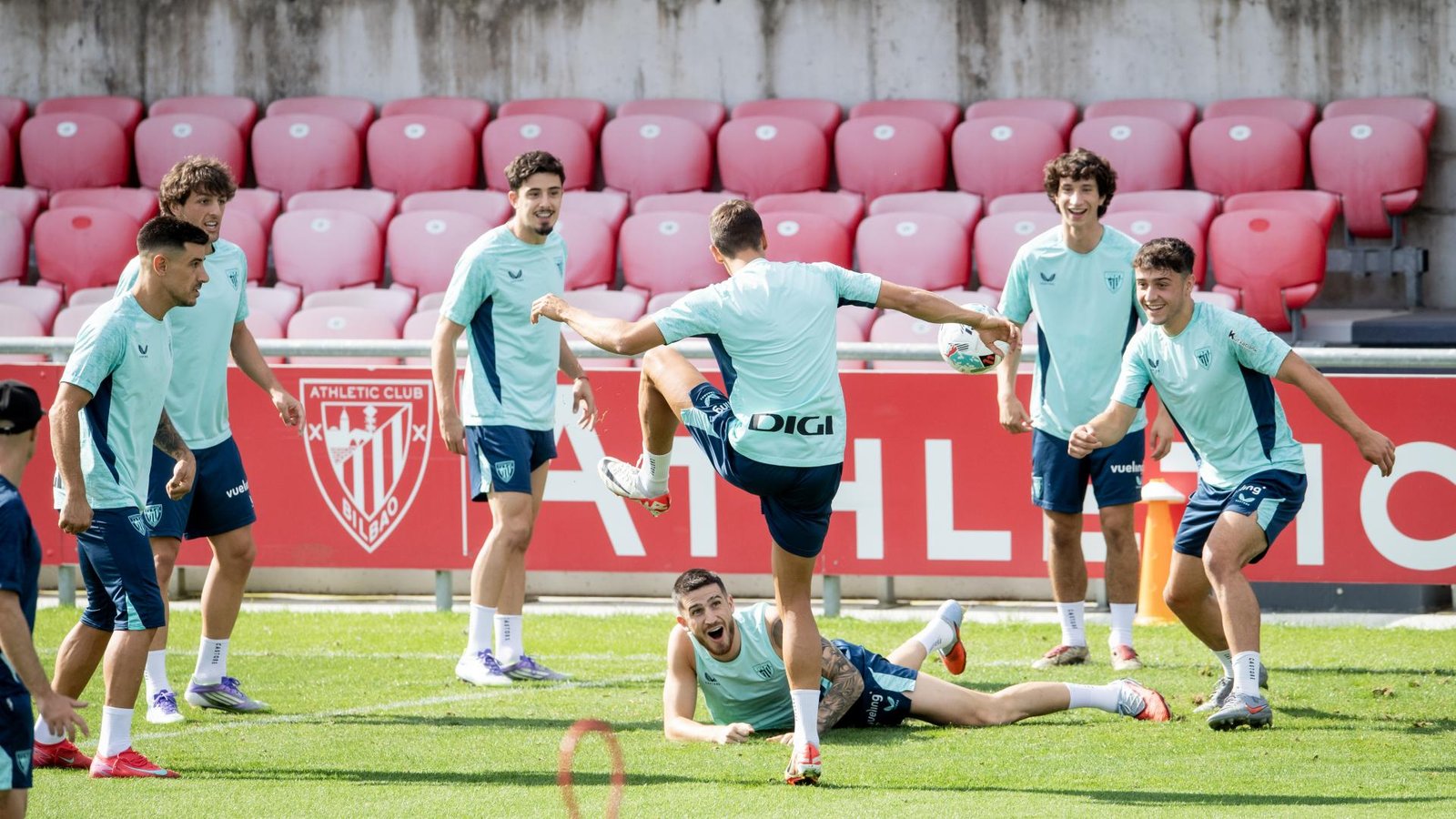 Plan de trabajo del Athletic Club hasta el 13 de septiembre: entrenamientos, rueda de prensa y partido contra Deportivo Alavés.