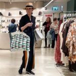 Cathlerine Zeta-Jones, de compras en El Corte Inglés de Bilbao.