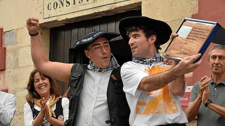 Agurain estalla en júbilo