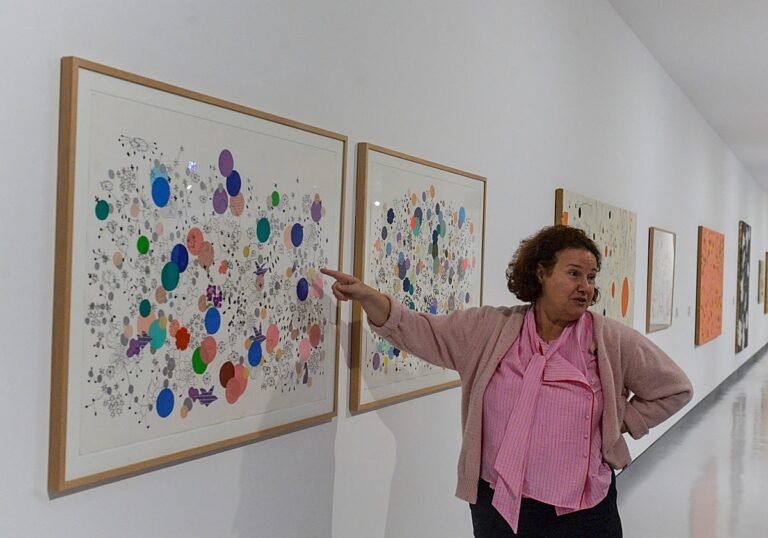 Alejandra Icaza en la Sala Rekalde, que acoge hasta el 28 de febrero la exposición