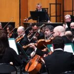 Imagen de Bilbao Orkestra Sinfonikoa en un concierto ofrecido en el Euskalduna.
