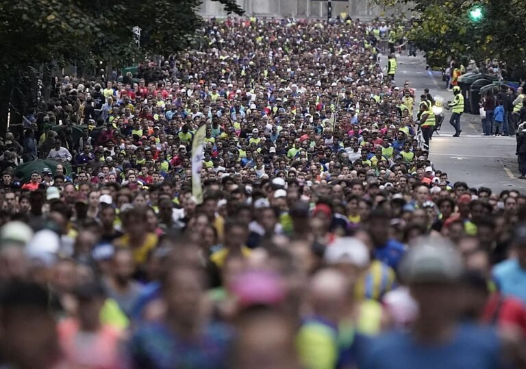 27.000 atletas desbordan Bilbao