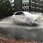 Bilbao se prepara para otra tarde de intensas lluvias con alerta amarilla activa hasta medianoche
