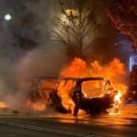 Bilbao sufre disturbios violentos a manos de jóvenes radicales en el centro de la ciudad