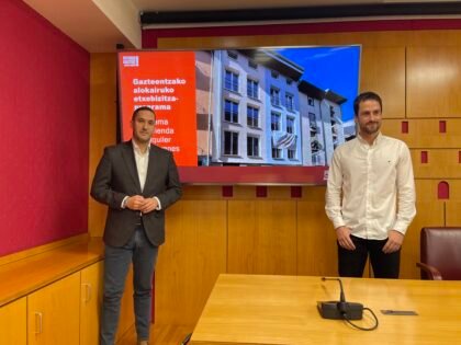 El Ayuntamiento de Vitoria-Gasteiz lanza un programa de alquiler para jóvenes con rentas asequibles
