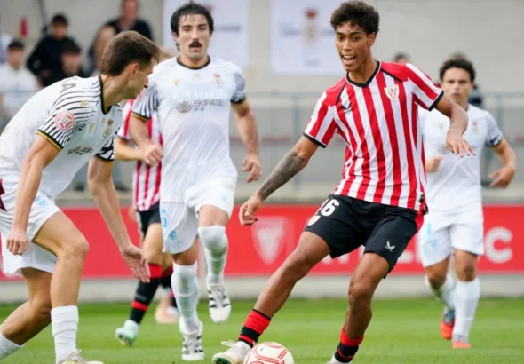El Bilbao Athletic empata sin goles ante el Real Unión en Lezama