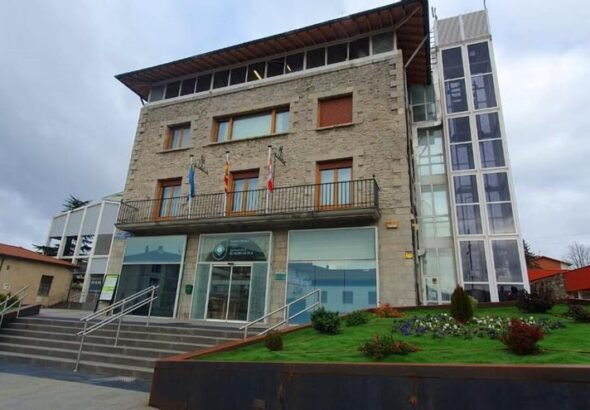 Ayuntamiento de Iruña Oka en la localidad de Nanclares / Cedida