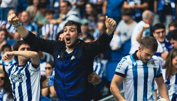 La Real Sociedad se impone en un emocionante partido en Anoeta