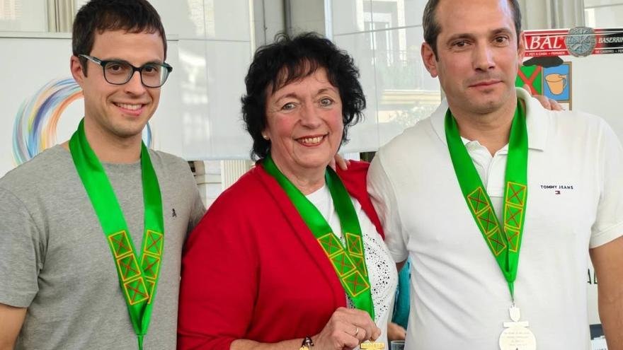 Eli Gorrotxategi de la quesería La Leze, campeona entre campeonas en Ordizia