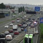 Retenciones en la Avanzada por un accidente en Erandio