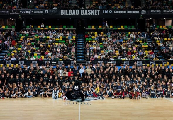 Surne Bilbao Basket destaca con 265 jugadores de cantera en Miribilla