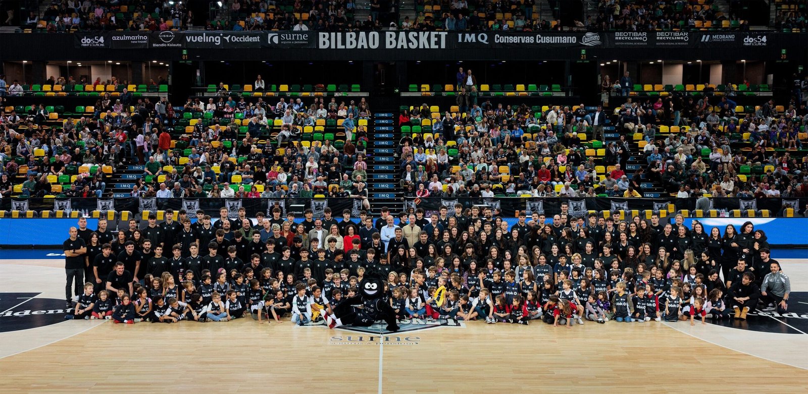 Surne Bilbao Basket destaca con 265 jugadores de cantera en Miribilla