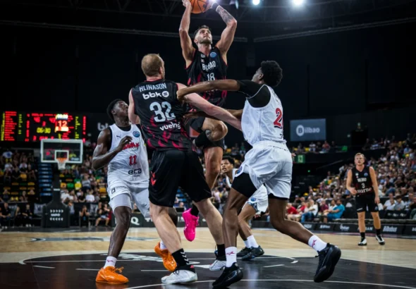 Surne Bilbao Basket se impone a Slavia Praha y sigue invicto en la BCL